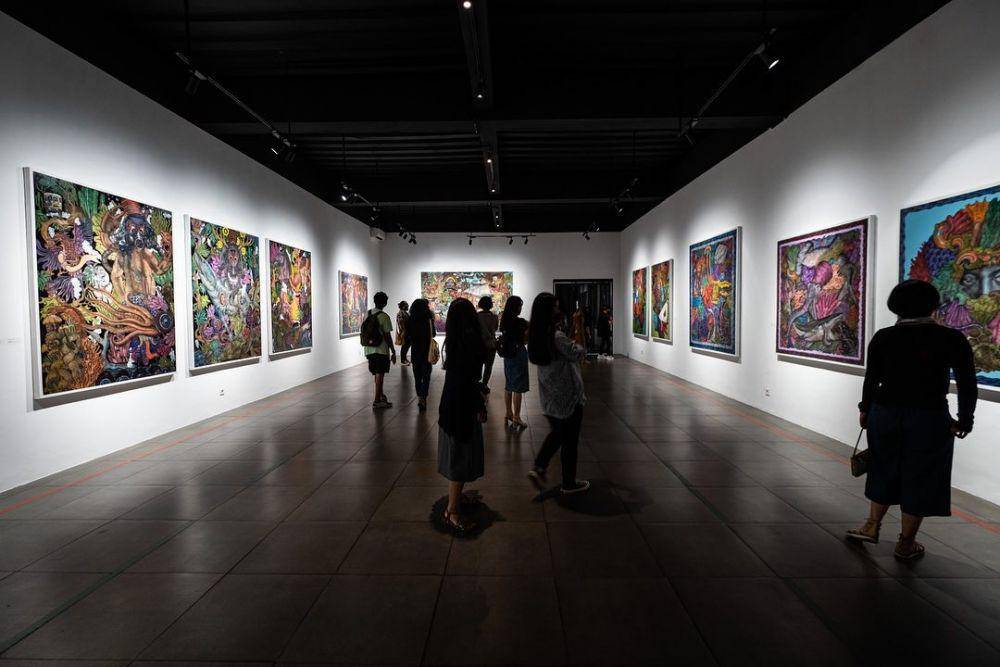 pameran di Tirtodipuran Link (instagram.com/srisasantigallery)