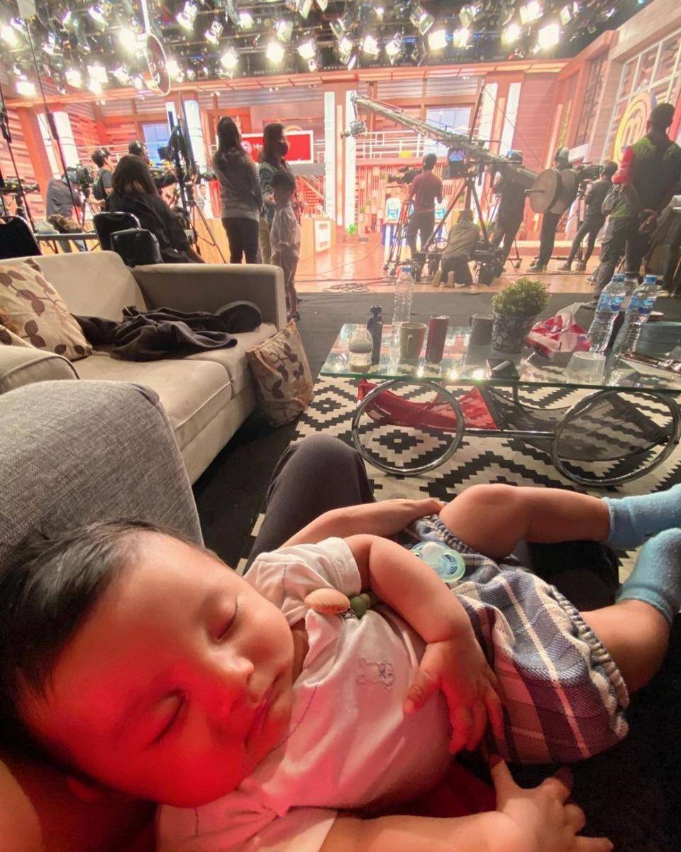 momen putra Chef Arnold kunjungi galeri MasterChef (instagram.com/tiffanysoetanto)