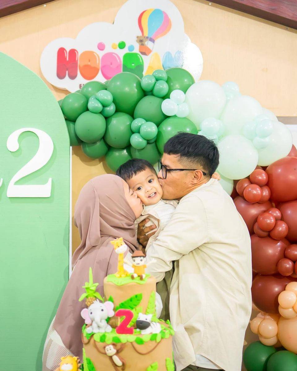potret ultah ke-2 Daffa (instagram.com/musdalifahbasri)