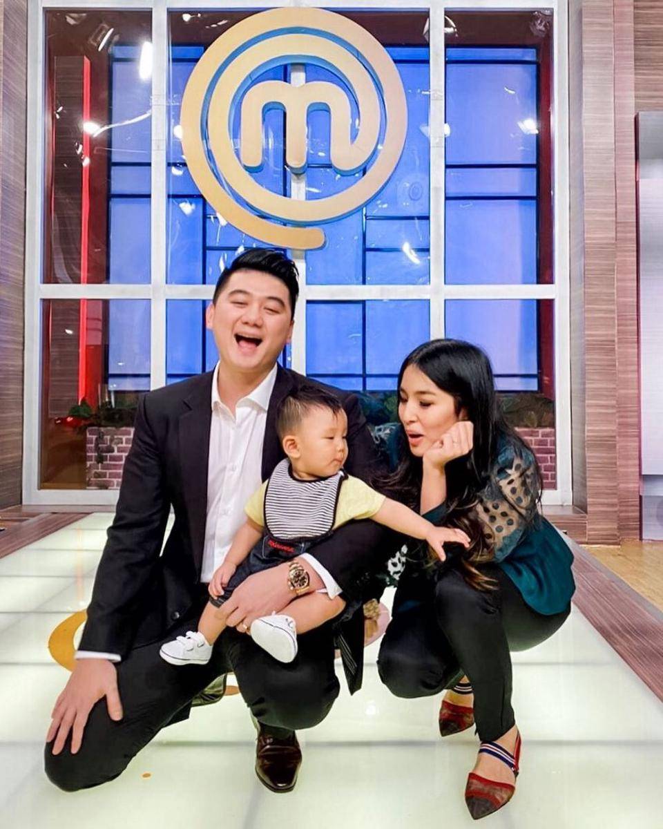 momen putra Chef Arnold kunjungi galeri MasterChef (instagram.com/tiffanysoetanto)