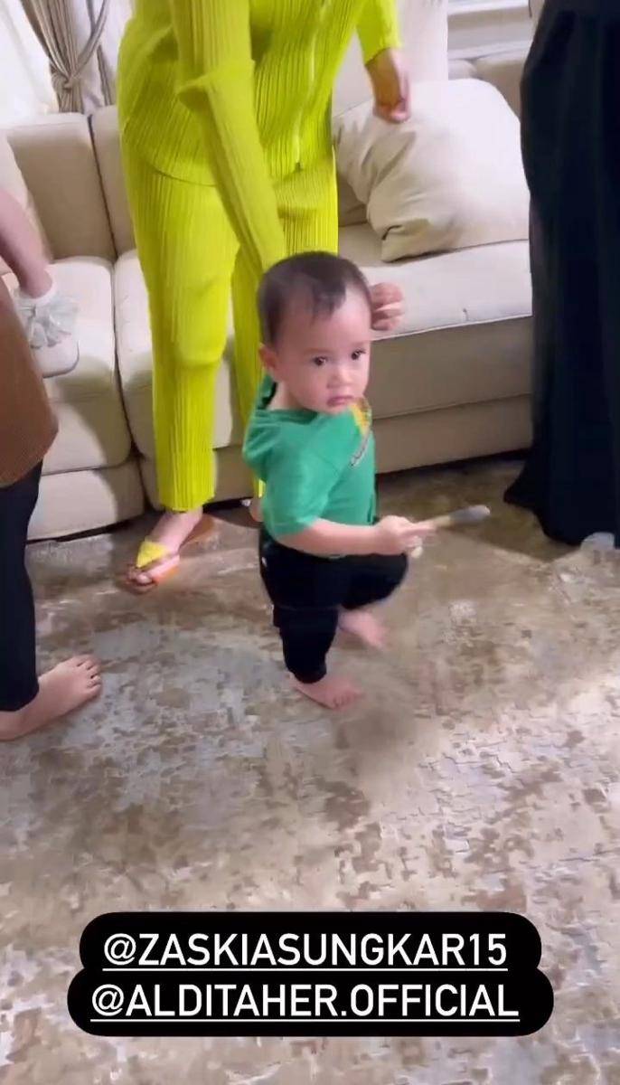 momen Cipung playdate sama Alusha (Instagram.com/nagita.fc)
