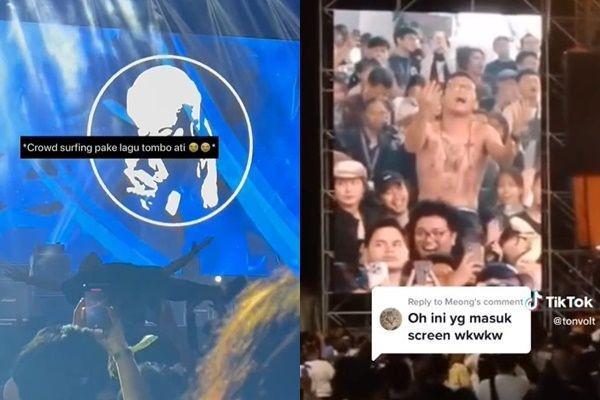 10 Potret Lucu Penonton Konser Opick, Auto Tobat Berjamaah