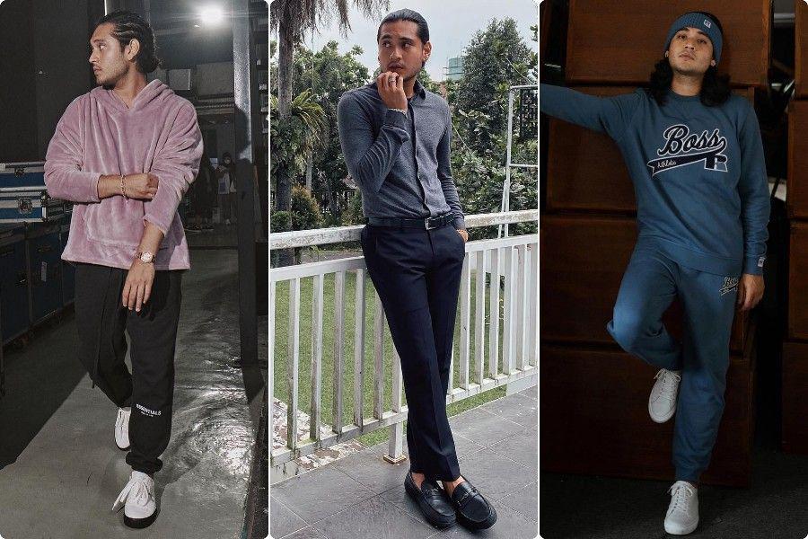 14 Inspirasi OOTD ala Giorgino Abraham, Gayanya Manly Abis
