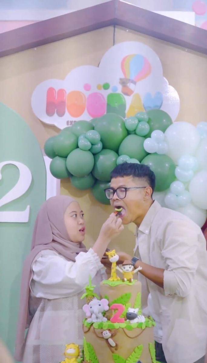 potret ultah ke-2 Daffa (instagram.com/musdalifahbasri)
