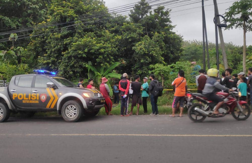 Warga Lamongan temukan jasad bayi terkubur di ladang. Dok Istimewa