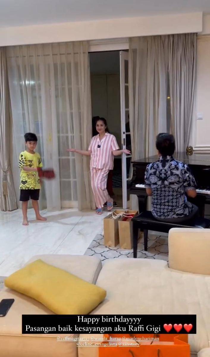 potret kejutan ulang tahun Raffi/Nagita (instagram.com/drfeninugraha.spgk)