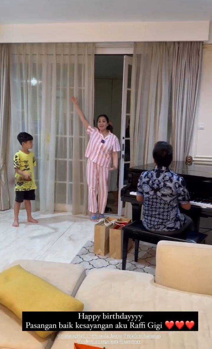 potret kejutan ulang tahun Raffi/Nagita (instagram.com/drfeninugraha.spgk)