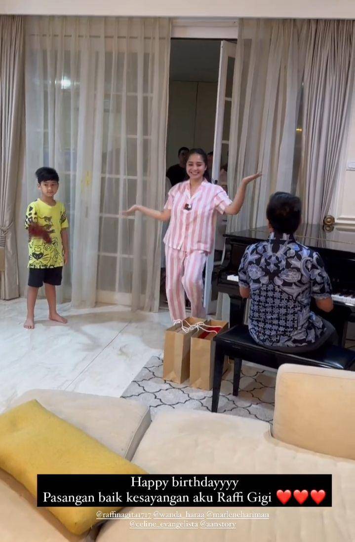 potret kejutan ulang tahun Raffi/Nagita (instagram.com/drfeninugraha.spgk)