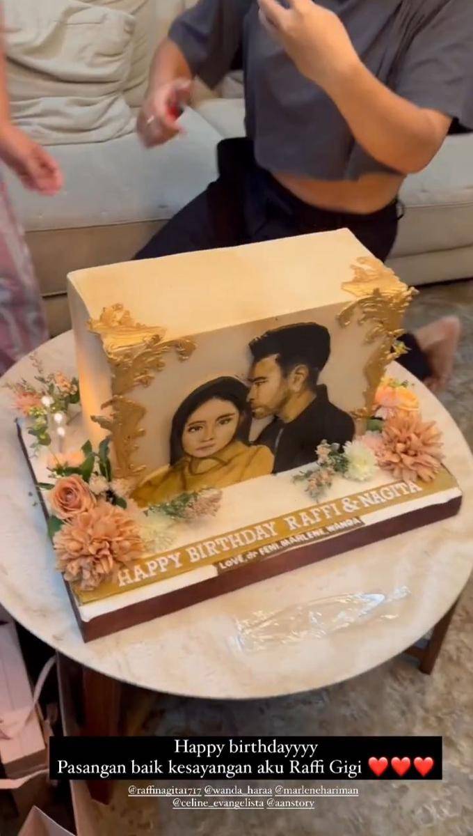 potret kejutan ulang tahun Raffi/Nagita (instagram.com/drfeninugraha.spgk)