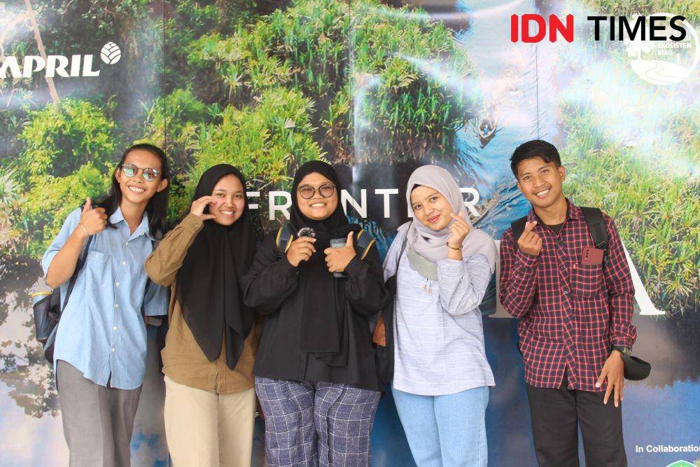 Mahasiswa UNRI saat menghadiri Movie Screening “Frontier Sumatra” (IDN Times/Asri Muspita Sari)