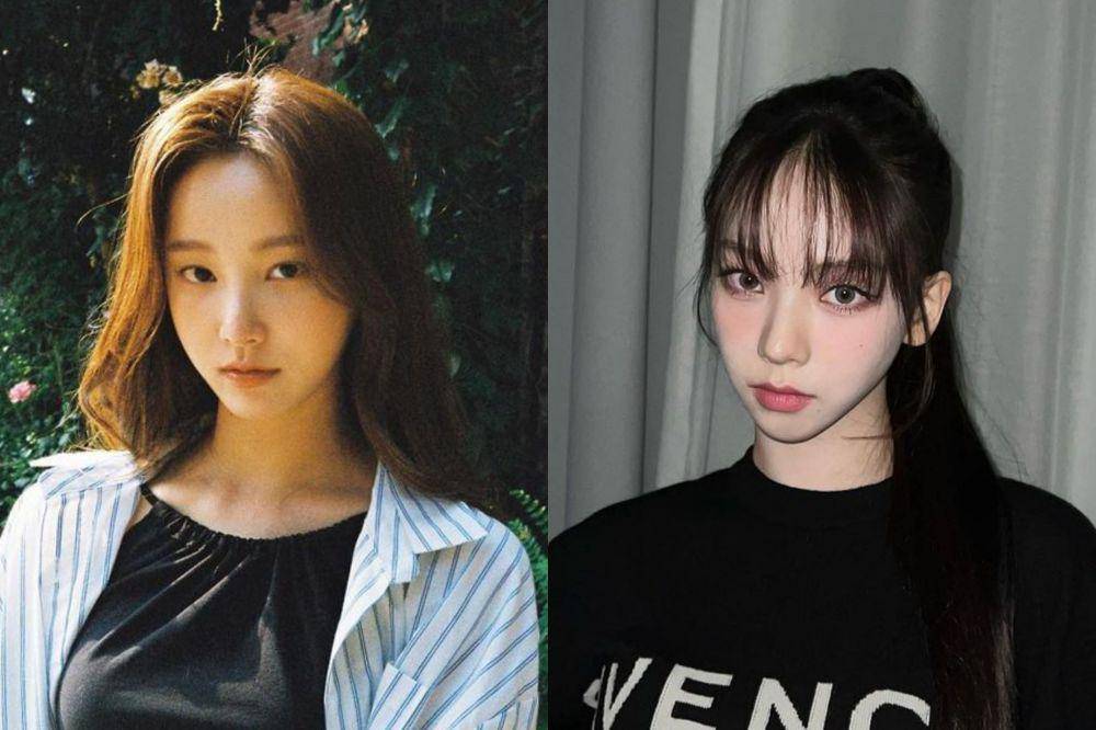 Yeonwoo (instagram.com/chloelxxlxx) | Karina aespa (instagram.com/aespa_official)