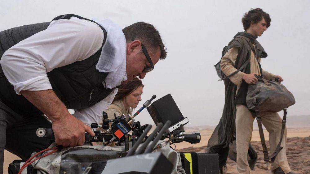 director of photography Greig Fraser di set film Dune (theasc.com)