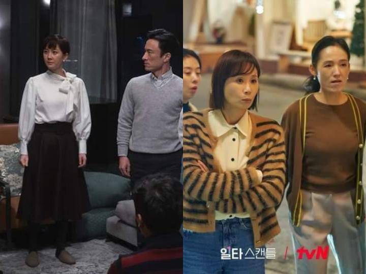 adegan dalam drakor Sky Castle dan Crash Course in Romance (tv.jtbc.co.kr | instagram.com/tvn_drama)