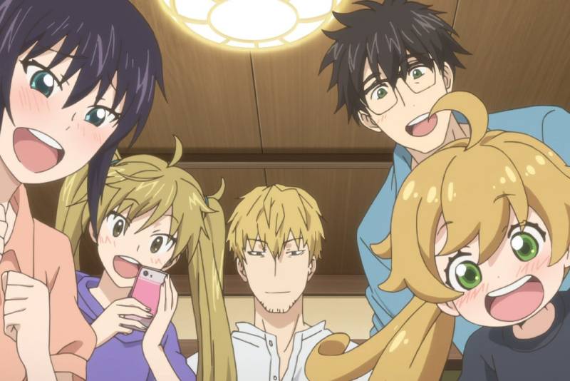 cuplikan anime Amaama to Inazuma (dok. TMS Entertainment/Amaama to Inazuma)