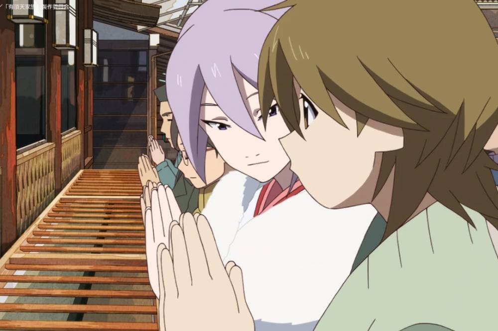 cuplikan anime Uchouten Kazoku (dok. P.A. Works/Uchouten Kazoku)