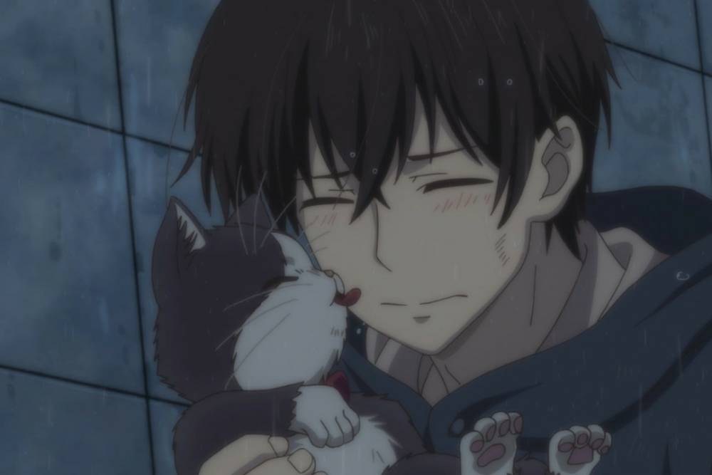 cuplikan anime Doukyonin wa Hiza, Tokidoki, Atama no Ue (dok. Zero-G/Doukyonin wa Hiza, Tokidoki, Atama no Ue)