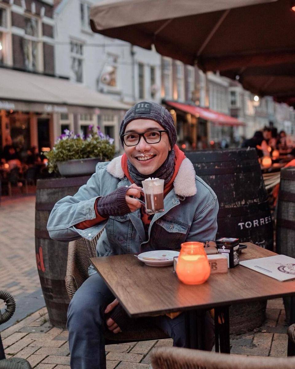 liburan John Martin Tumbel di Belanda (instagram.com/itsjohnmartint)