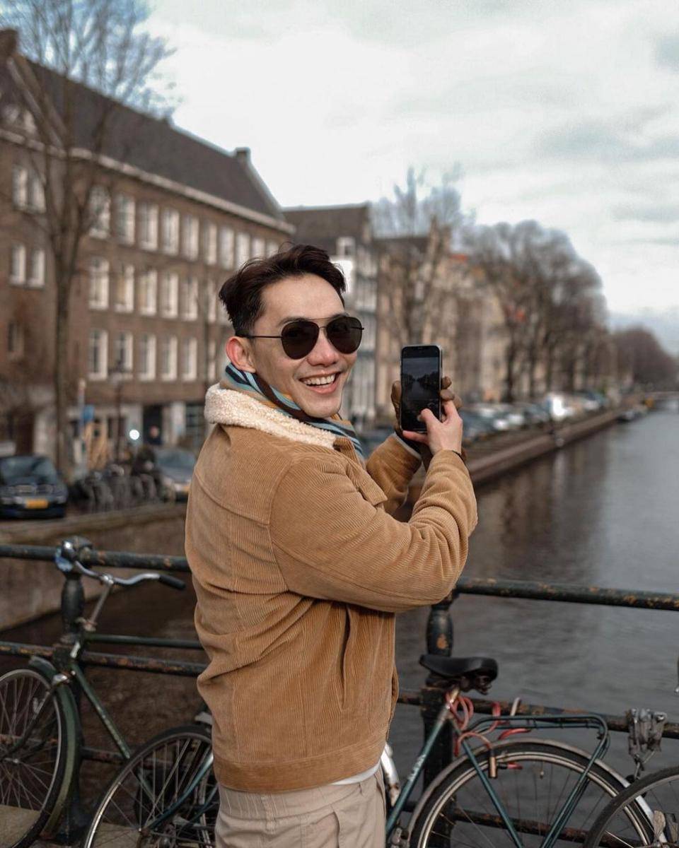 liburan John Martin Tumbel di Belanda (instagram.com/itsjohnmartint)