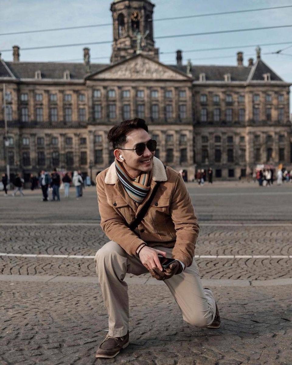 liburan John Martin Tumbel di Belanda (instagram.com/itsjohnmartint)