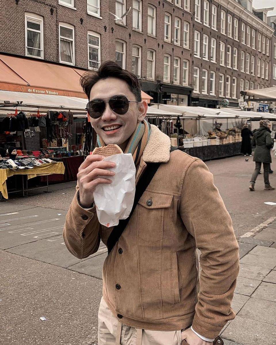 liburan John Martin Tumbel di Belanda (instagram.com/itsjohnmartint)