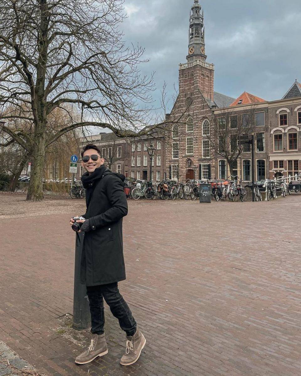 liburan John Martin Tumbel di Belanda (instagram.com/itsjohnmartint)