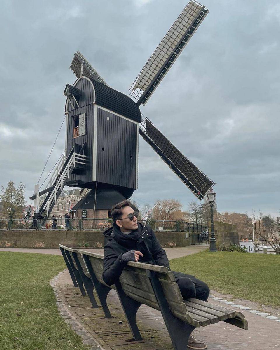 liburan John Martin Tumbel di Belanda (instagram.com/itsjohnmartint)