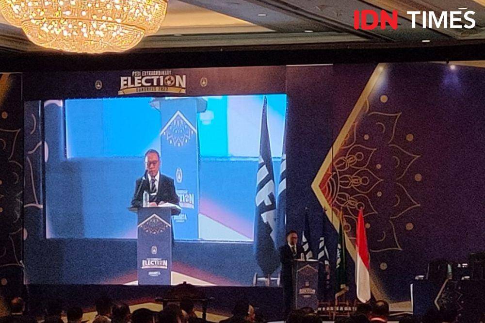 Ketua Umum PSSI, Mochamad Iriawan undur diri dari jabatannya. (IDN Times/Tino Satrio)