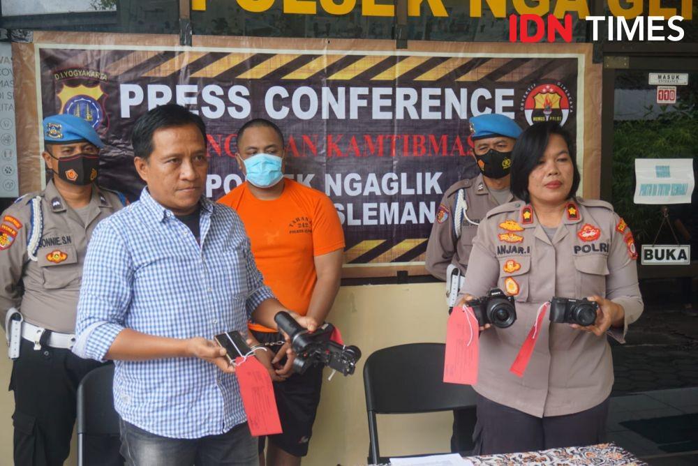 Pakai Jasa Ojol, Eks Kameraman Gasak 3 Kamera Milik Musisi Tri Suaka