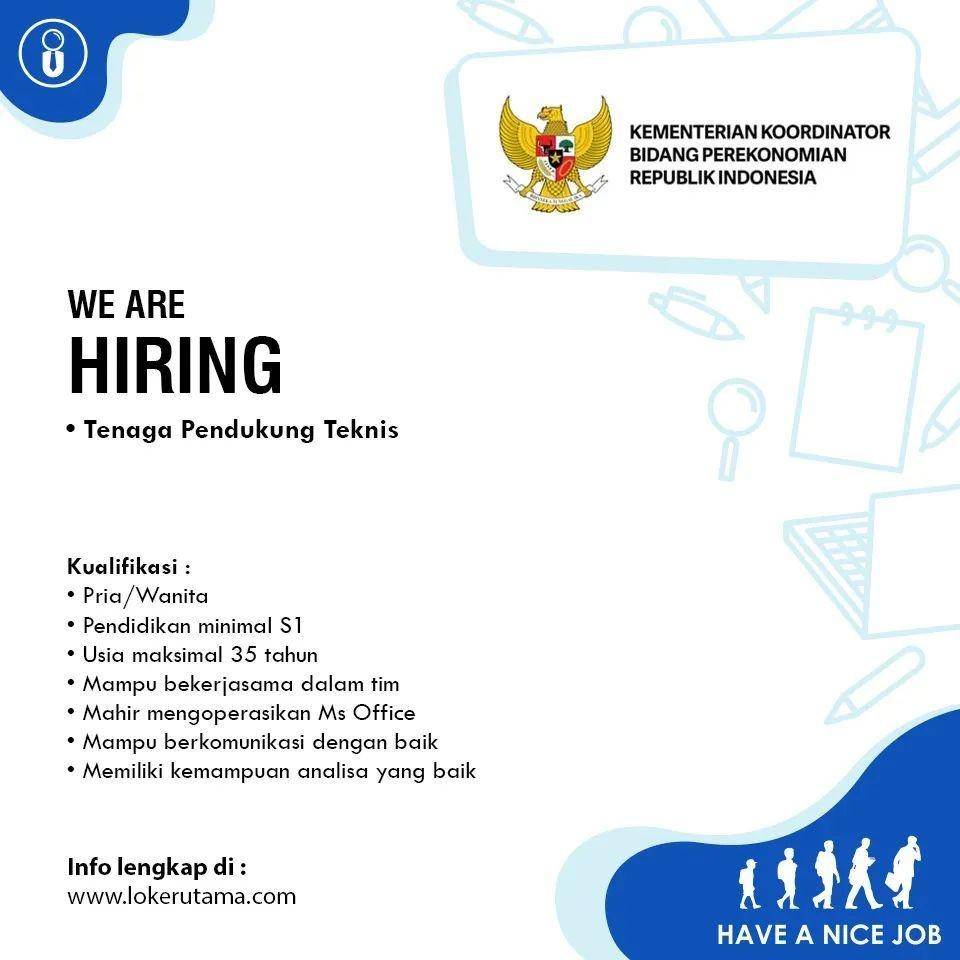 Contoh iklan lowongan kerja (instagram.com/@loker.utama)