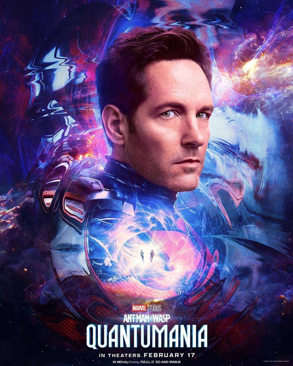 Paul Rudd dalam poster karakter film Ant-Man and the Wasp: Quantumania (instagram.com/marvelstudios)