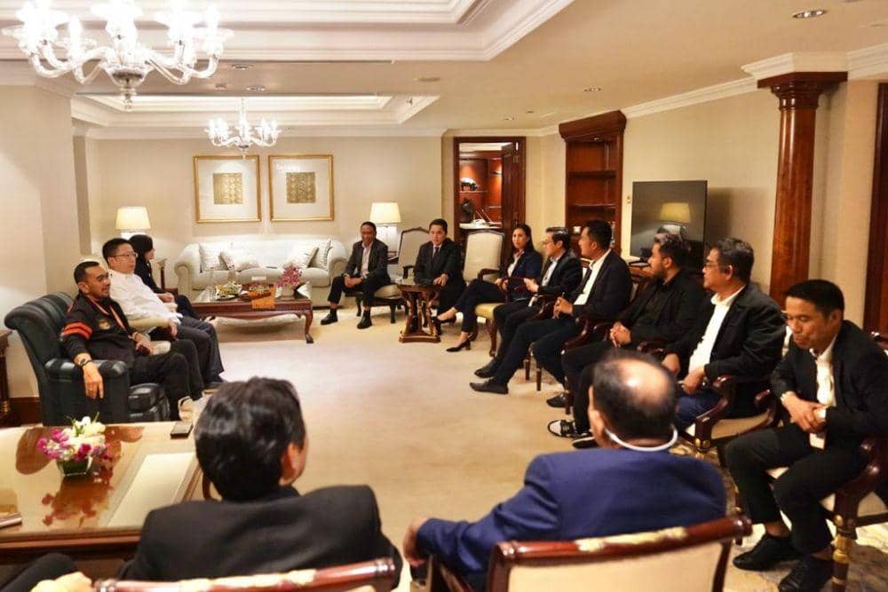 Rapat pertama para Exco PSSI periode 2023-2027. (Dok. PSSI).