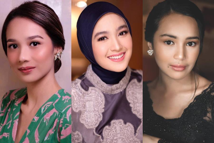 Inspirasi makeup wisuda. (instagram.com/woko_s / instagram.com/marlenehariman / insatgram.com/ryanogilvy)