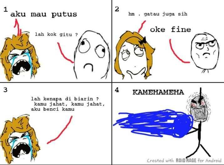 meme cowok selalu salah (facebook.com/Meme Comic Lovers)