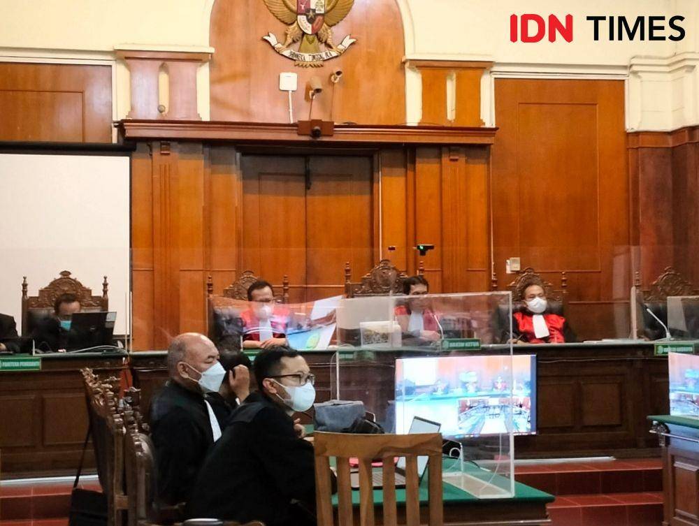 Sidang Kanjuruhan. (IDN Times/Khusnul Hasana)
