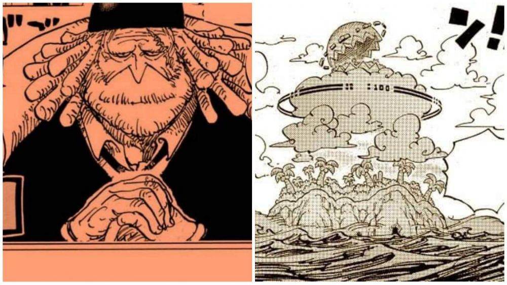 Jaygarcia Saturn dan Egghead. (Dok. Shueisha/One Piece)