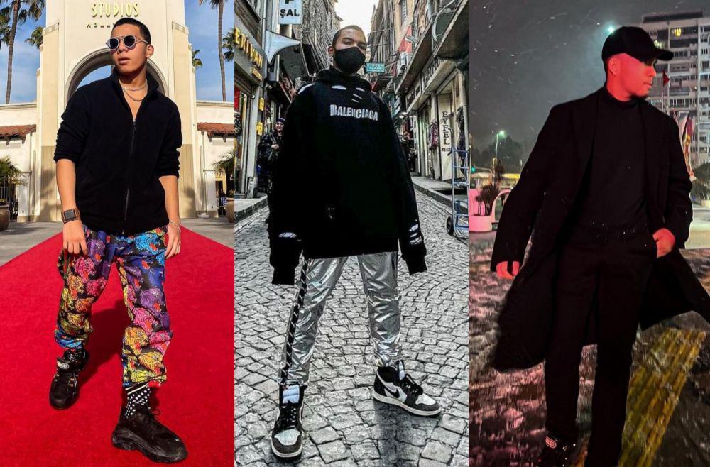 9 Ide OOTD Nyentrik Bertema Cowok Mamba ala Saaih Halilintar, Edgy!