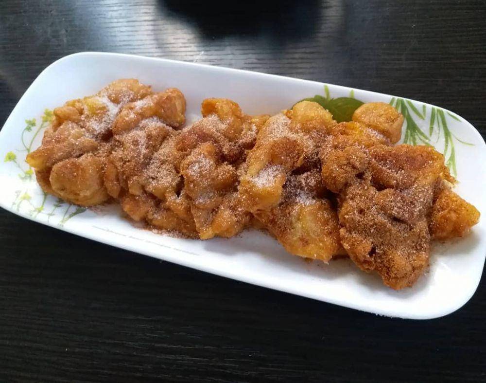 Pisang goreng kayu manis (instagram.com/doyanmakan_90)