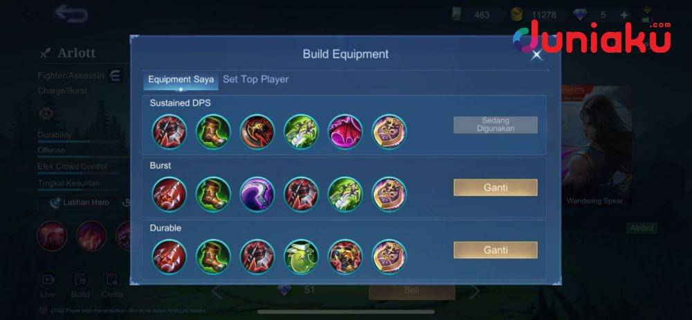 Build ML (dok. Moonton/Mobile Legends)