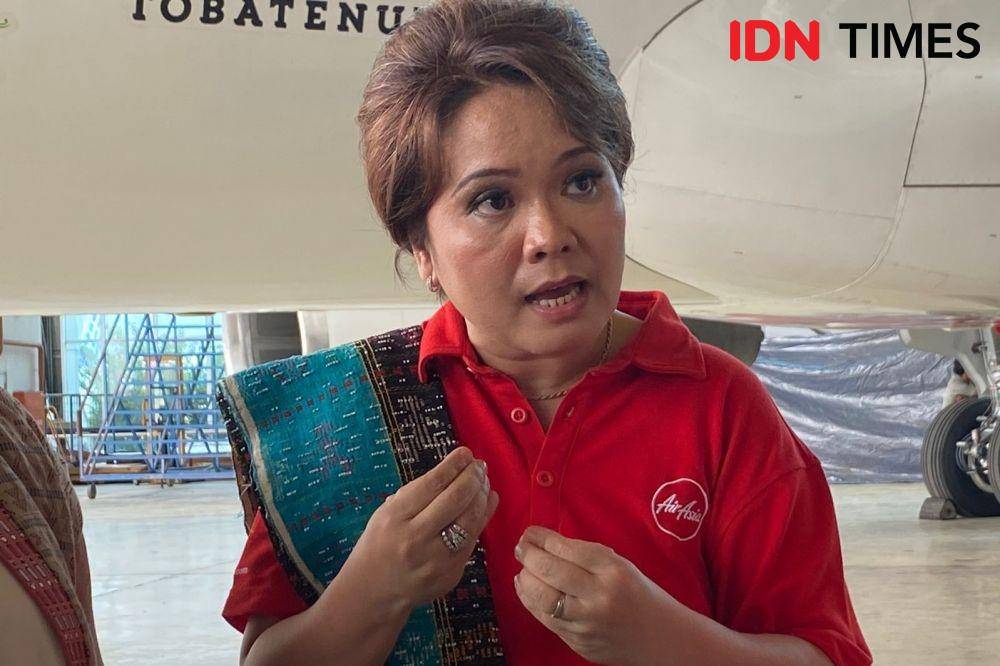 Direktur Utama Indonesia AirAsia, Veranita Yosephine Sinaga. (IDN Times/Vadhia Lidyana)