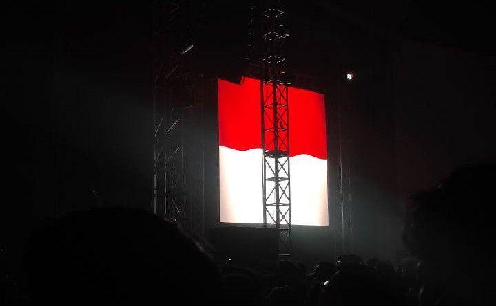 konser Tulus 'Tur Manusia 2023' di Surabaya (dok. pribadi/Dhania Ulfa)