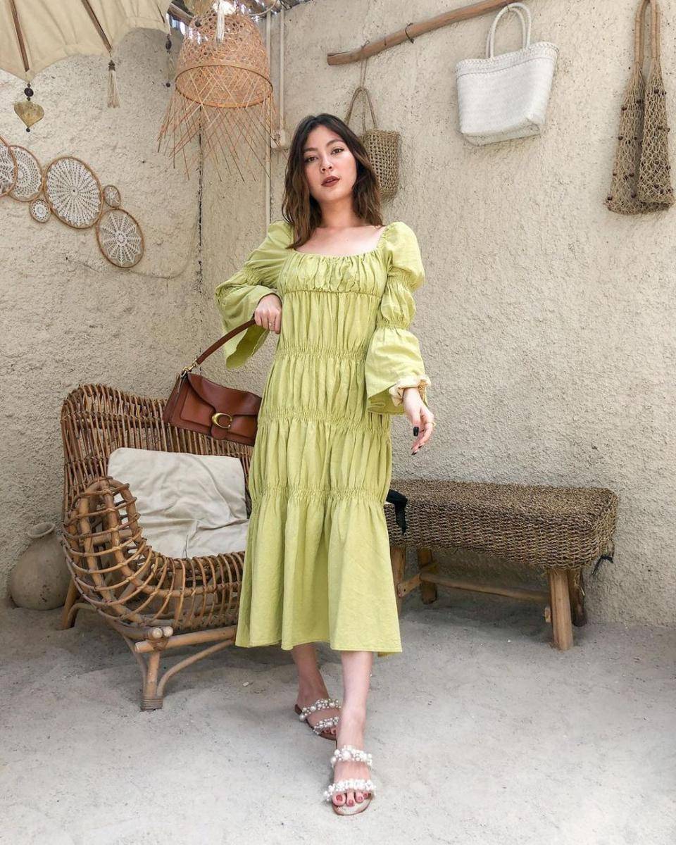 outfit dress ala Haviza Devi Anjani (instagram.com/havizadevianjani)