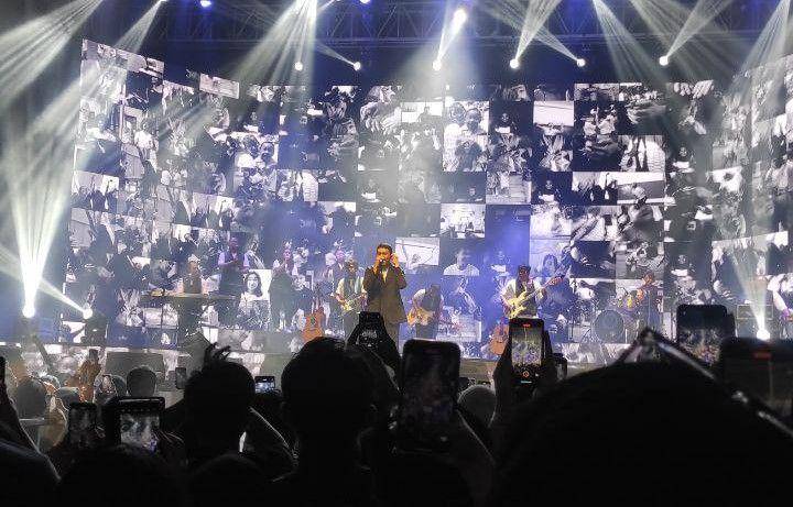 konser Tulus 'Tur Manusia 2023' di Surabaya (dok. pribadi/Dhania Ulfa)