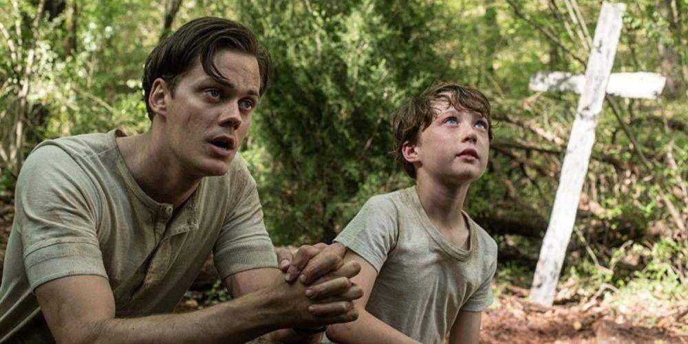 Bill Skarsgard dalam film The Devil All the Time (dok. Netflix)