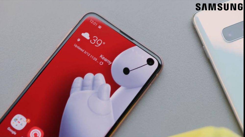 potret Samsung Galaxy S10E (youtube.com/New Technology)