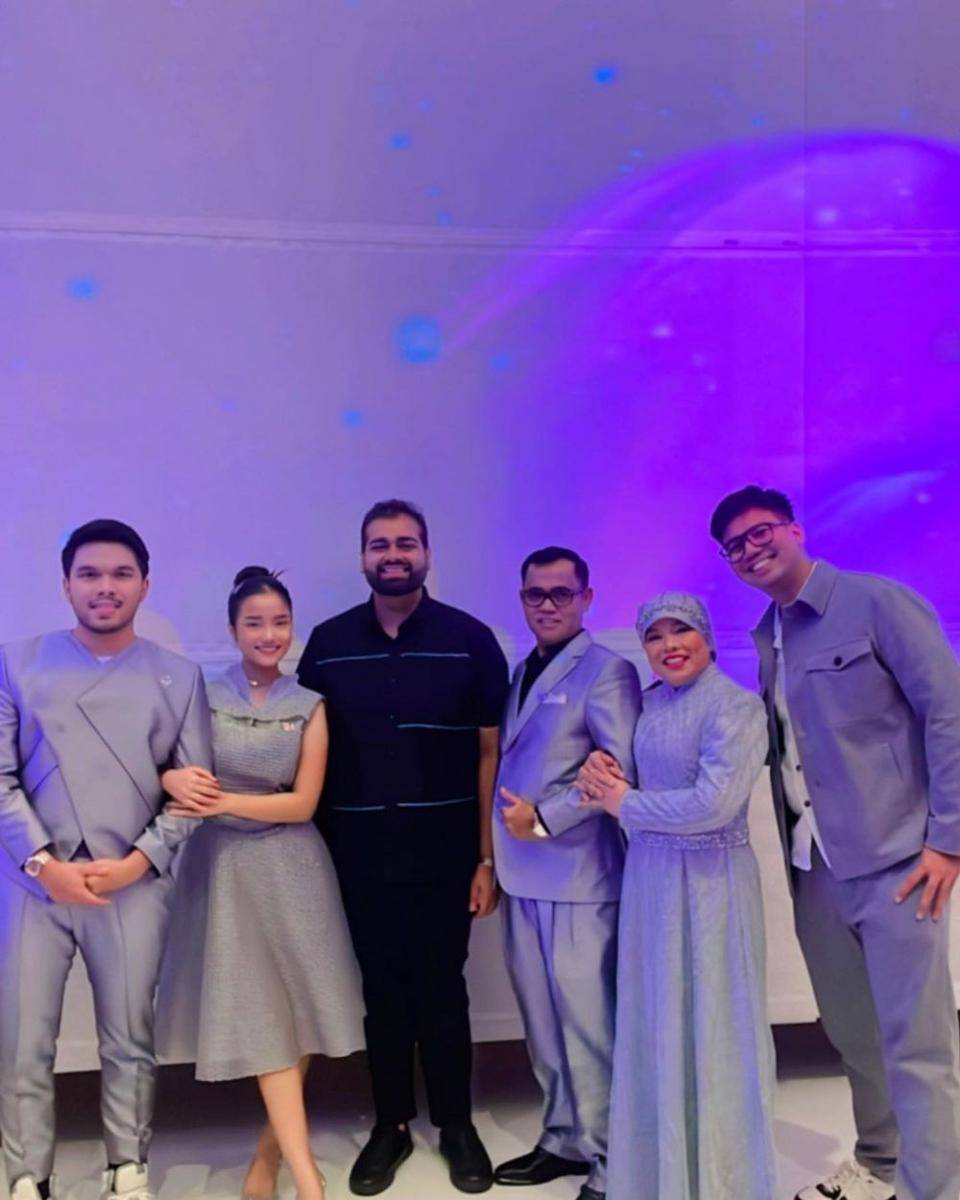 Kenangan Thariq dan keluarga Fuji (instagram.com/opah_faisal)