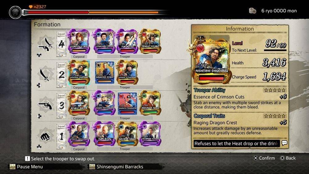 Trooper Cards di Like a Dragon: Ishin. (Dok. SEGA, RGG Studio/Like a Dragon: Ishin!)