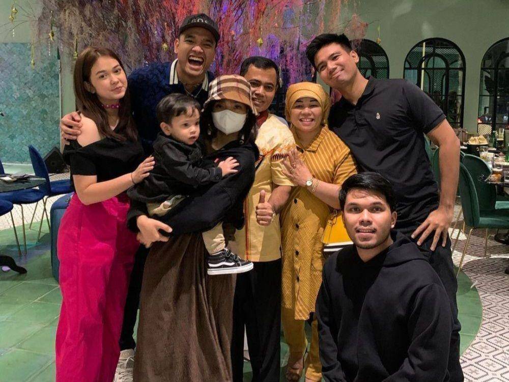 Kenangan Thariq dan keluarga Fuji (instagram.com/opah_faisal)