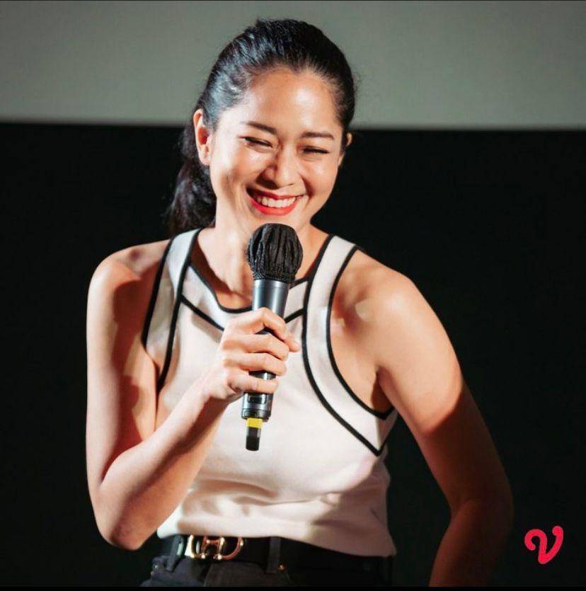 Potret Prisia Nasution di Press Conference Vidio Originals Seris : Katarsis (instagram.com/vidiooriginals)