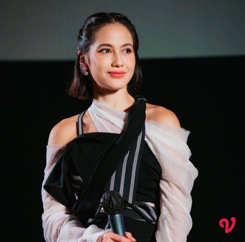 Potret Pevita Pearce di Press Conference Vidio Originals Seris : Katarsis (instagram.com/vidiooriginals)