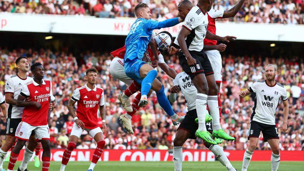Arsenal melawan Fulham di EPL 2022/2023. (premierleague.com)